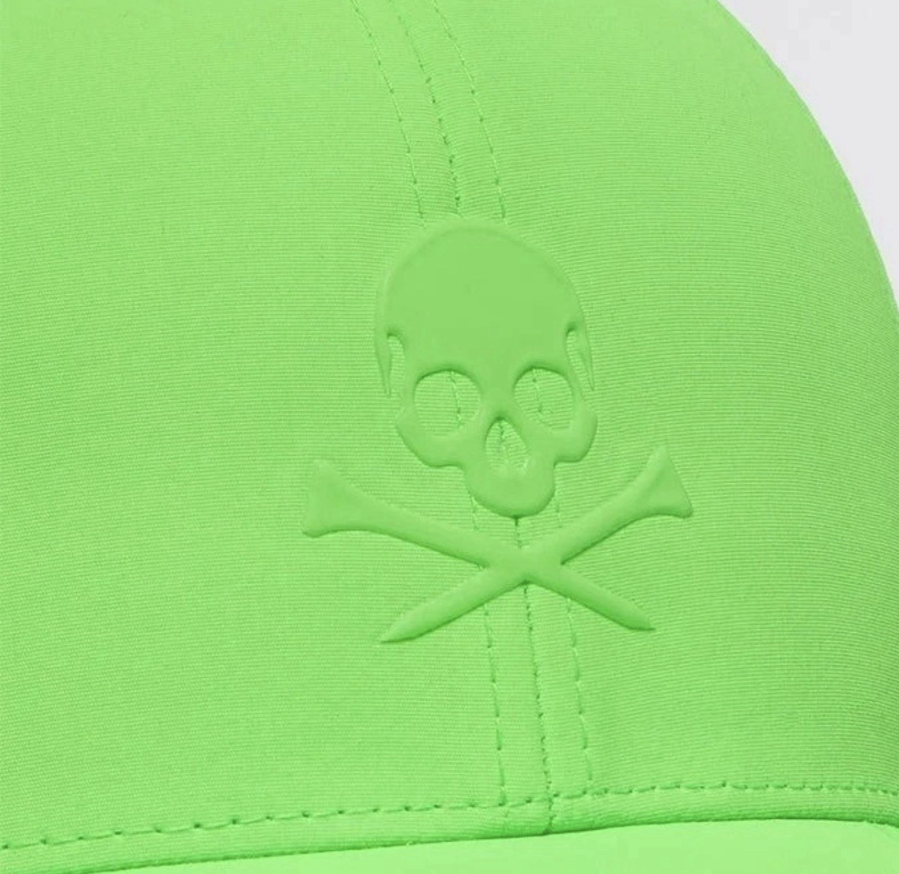 G/FORE Skull & Tees Logo Solid Lime Green Golf Hat snapback