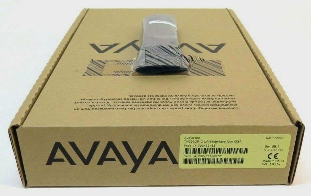 Avaya TN799DP C-LAN Interface Kit-Non GSA 700463458