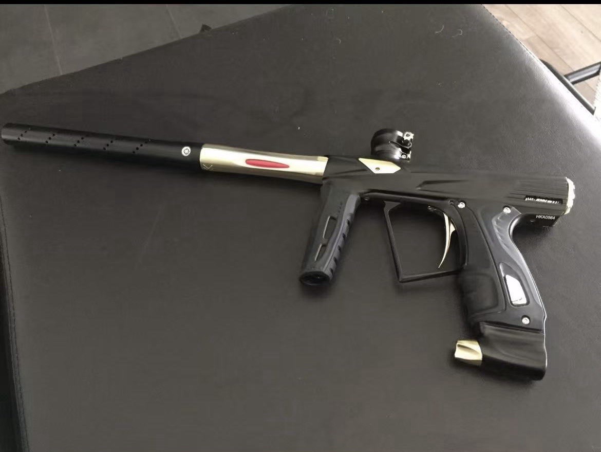 HK Army Shocker RSX Paintball Marker - Black / Gold
