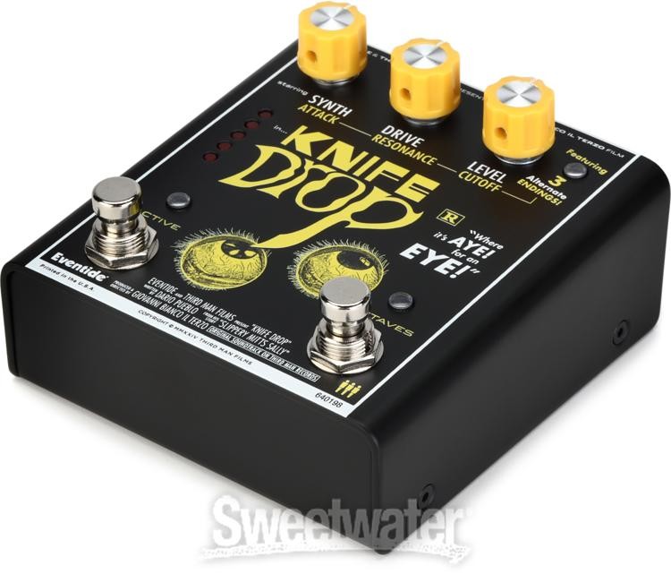Eventide Knife Drop Suboctave Fuzz Synth Pedal
