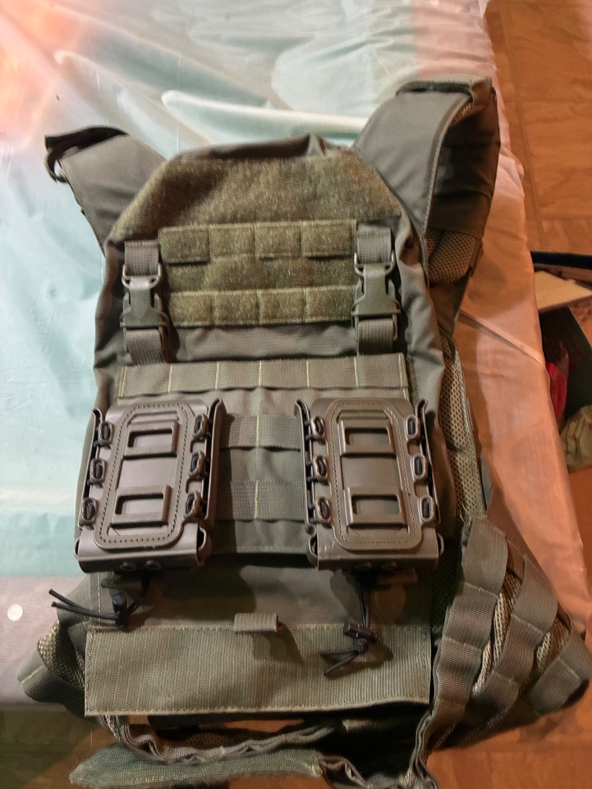 tactical vest plate carrier (plates NOT included) removable mag pouches-46% OFF