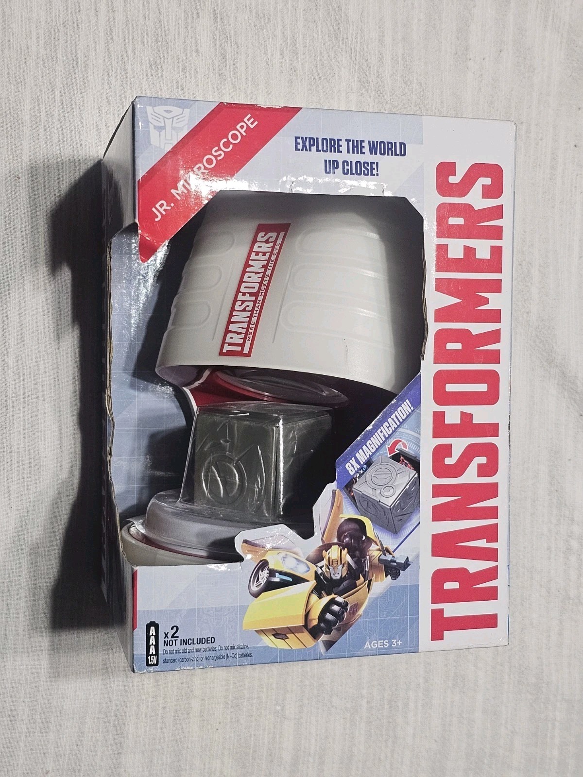 Transformers Jr. Lighted Microscope 8X Magnification