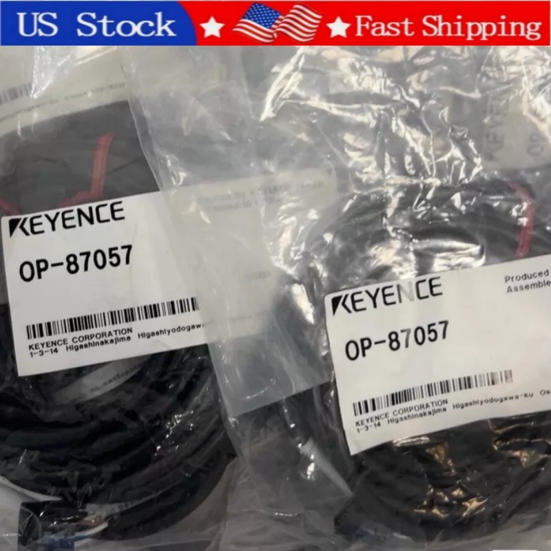 OP-87057 1PCS Brand New Keyence OP87057 Sensor Head Cable  Fast Shipment