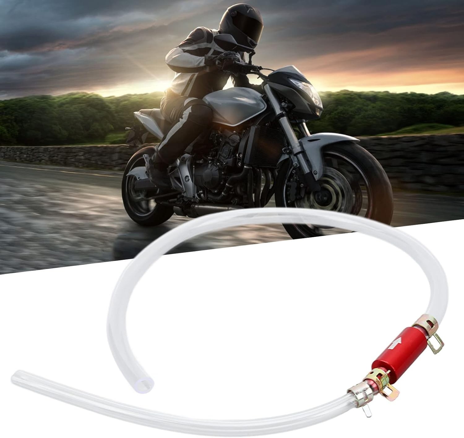 1Pair Brake Bleeder Hose One Way Check Valve Tube Brake Bleeder Hose Set 6MM ...