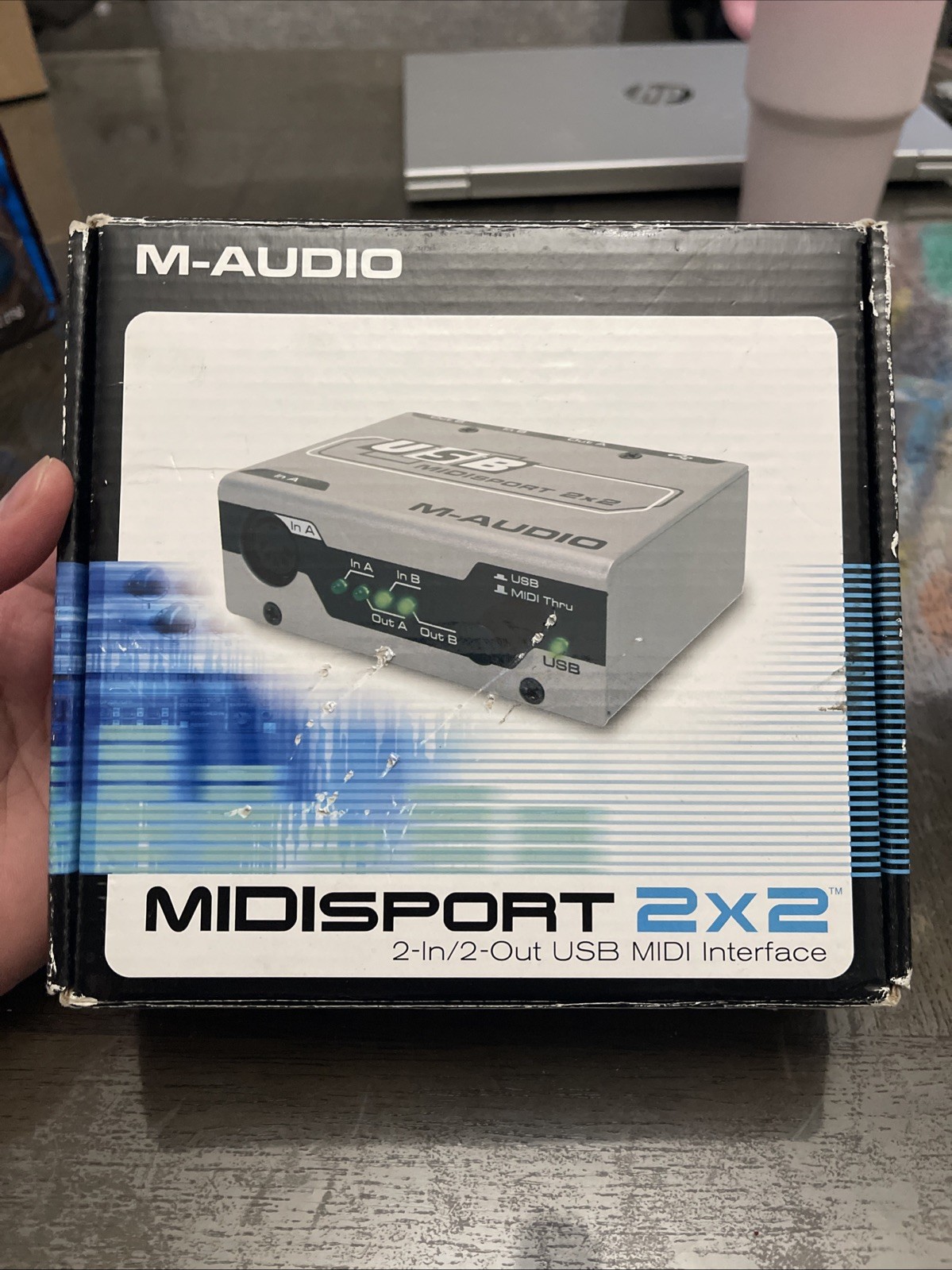Maudio audio interface Midisport 2x2 USB Midi Interface