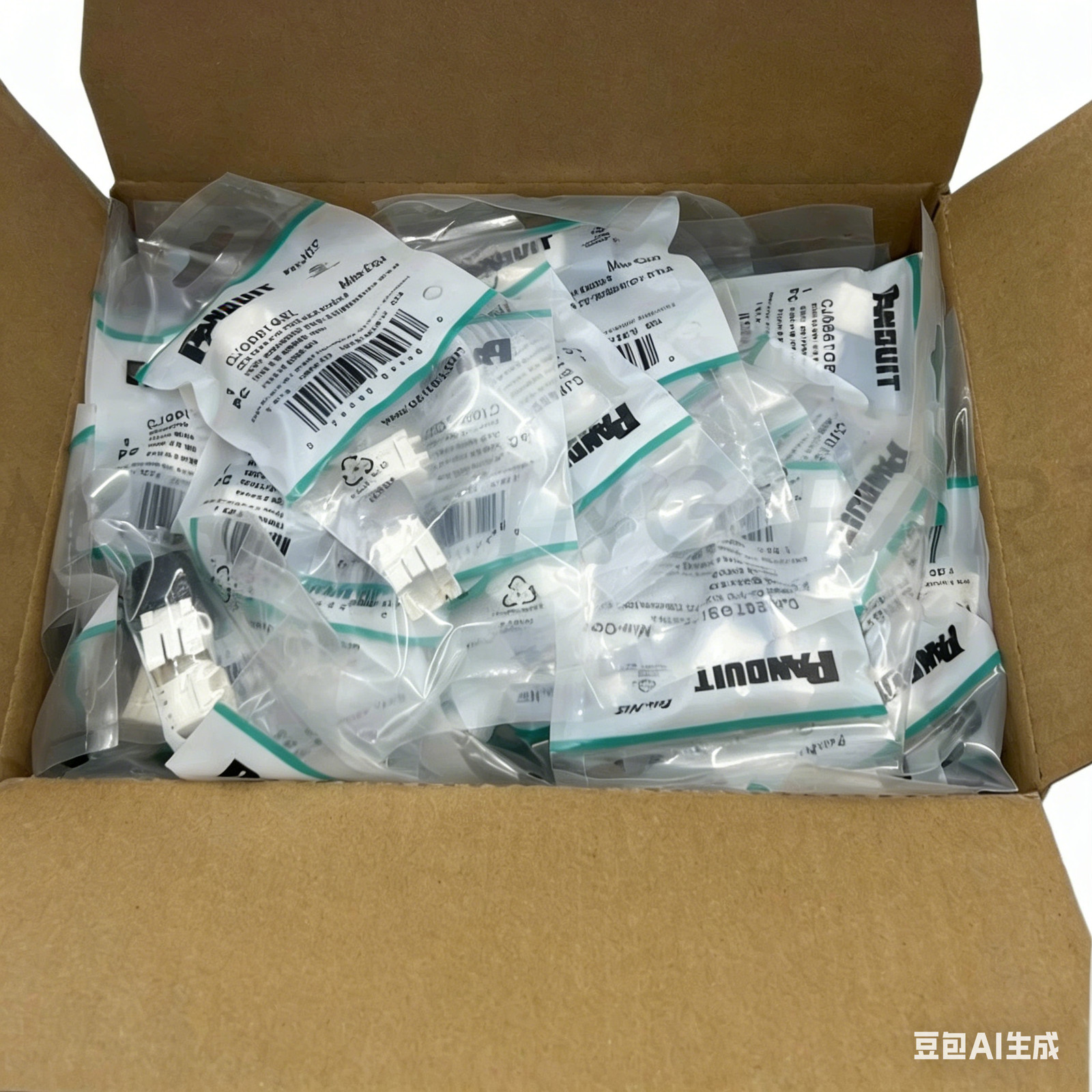 For Panduit Giga TX Cat6 jack black CJ688TGBL BOX OF 50. Free shipping！