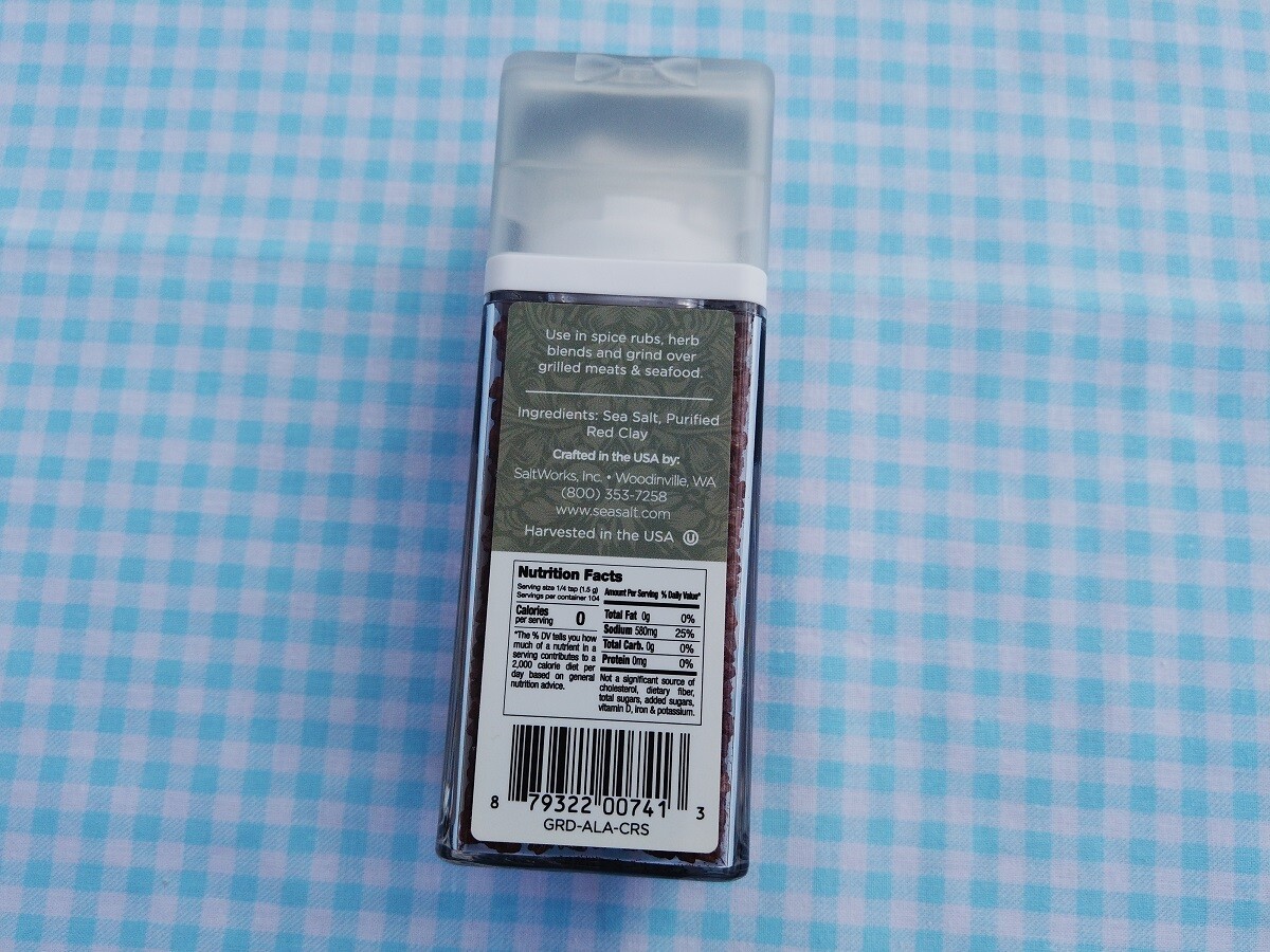 Saltworks Coarse Salt and Pepper Grinder