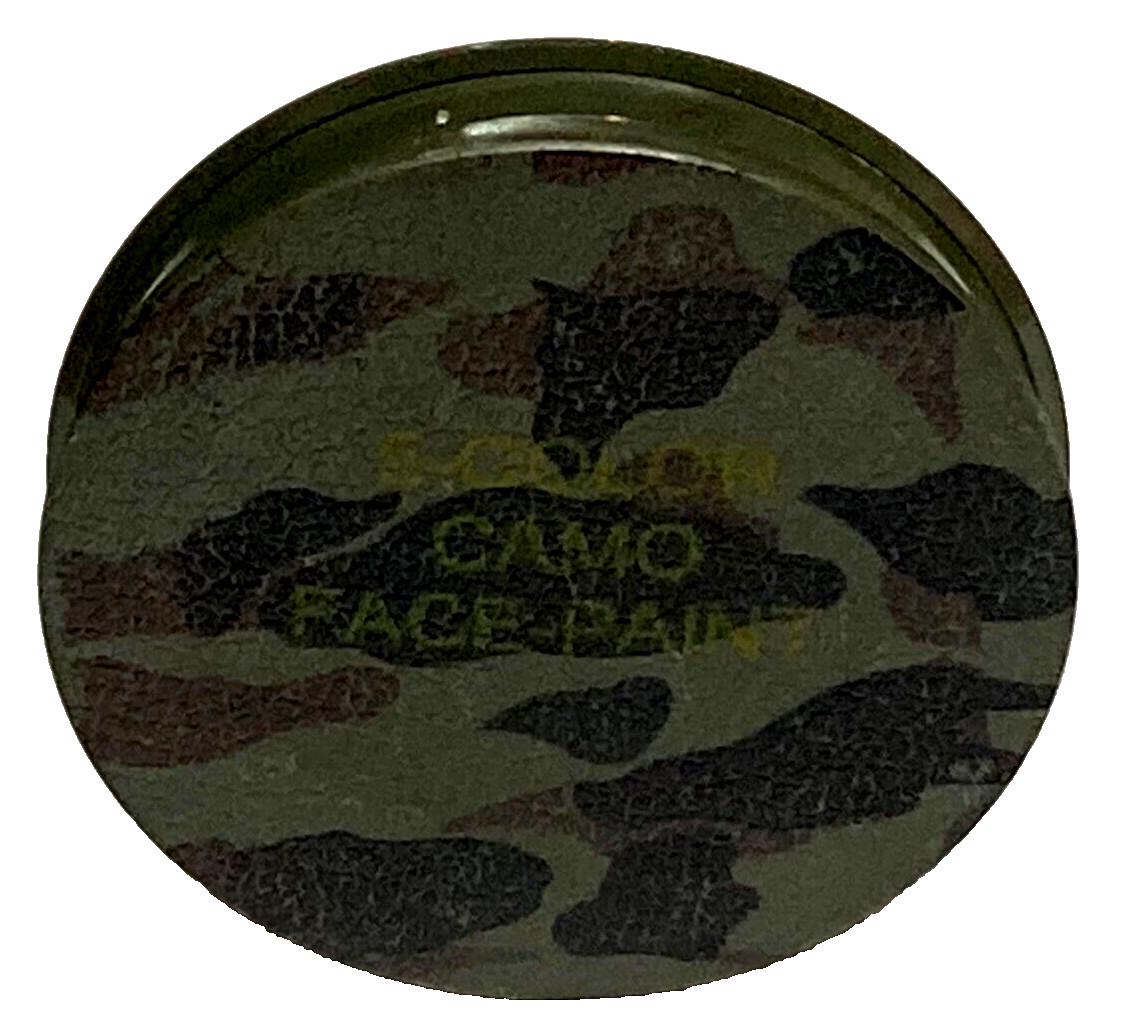 Rothco Compact 5-Color Hunting Camouflage Face Paint in Plastic Camo Case #9205
