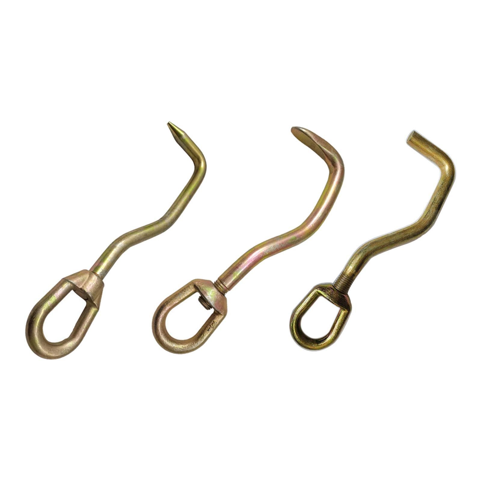 Car Body Sheet Metal Hooks Pulling Clamps Leveling Bar Remover Portable Sturdy