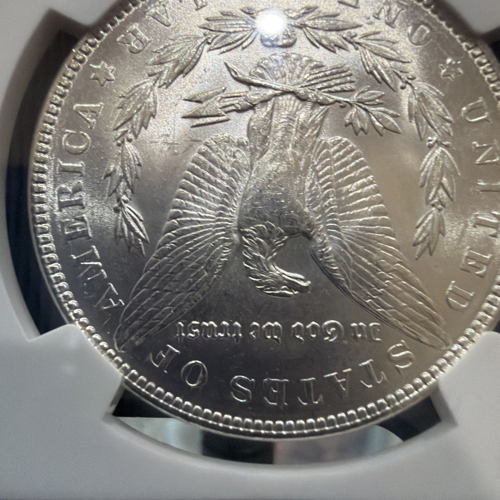 1886 Morgan Silver Dollar NGC MS63