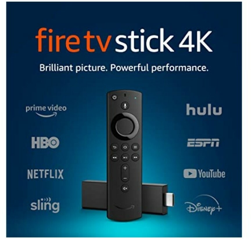 🔥 Amazon Fire TV Stick 4K Ultra HD HDR Streaming Media Player + Alexa Remote 🔥