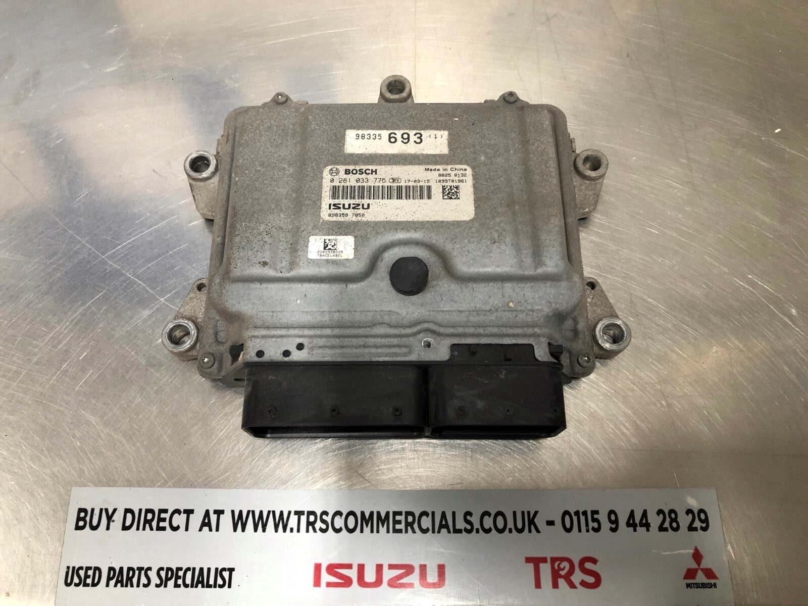 Used Isuzu Truck Control Unit; DEF DCM (AdBlue) 4HK1 Euro 6 8983356931