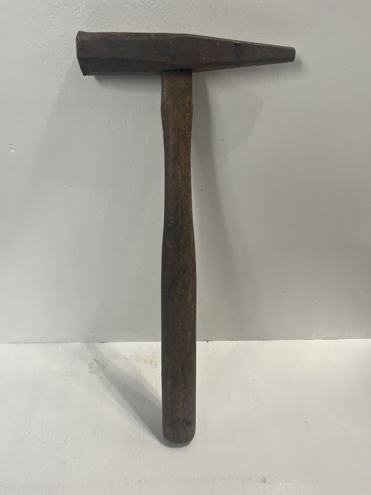 - Blacksmiths Hammer Wooden 14 “ Handle Chip On Bottom Of Head 2.10 Total Pounds
