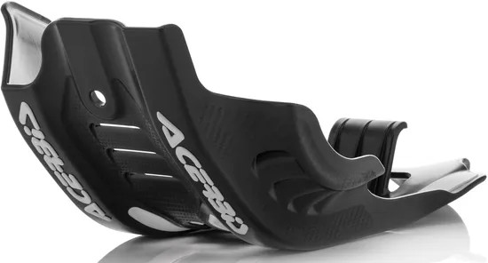 Acerbis Polypropylene Chassis Belly Skid Plate Black White Husqvarna FE501 17-19