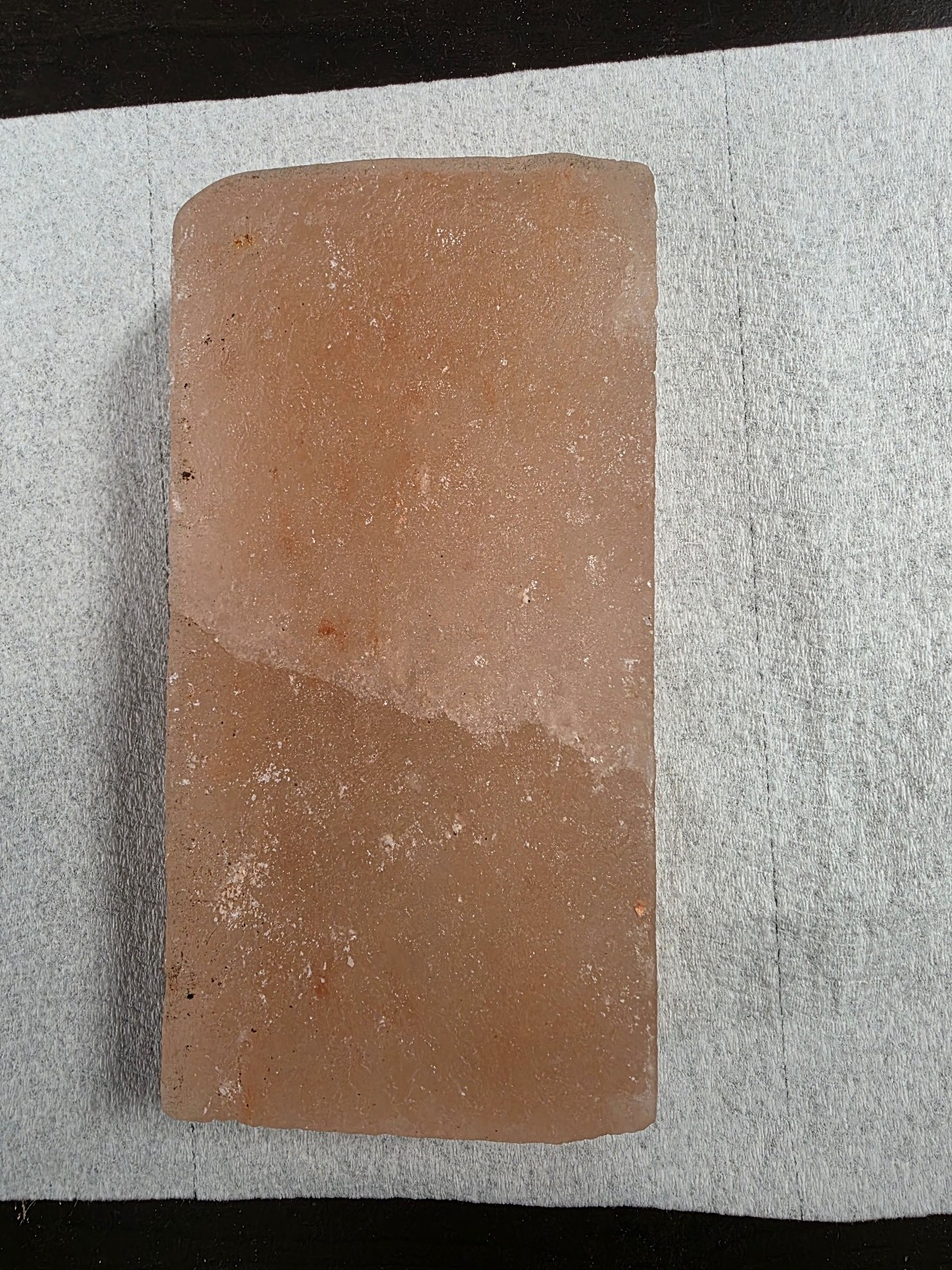 Himalayan salt brick, size 8"x 4"x 2"