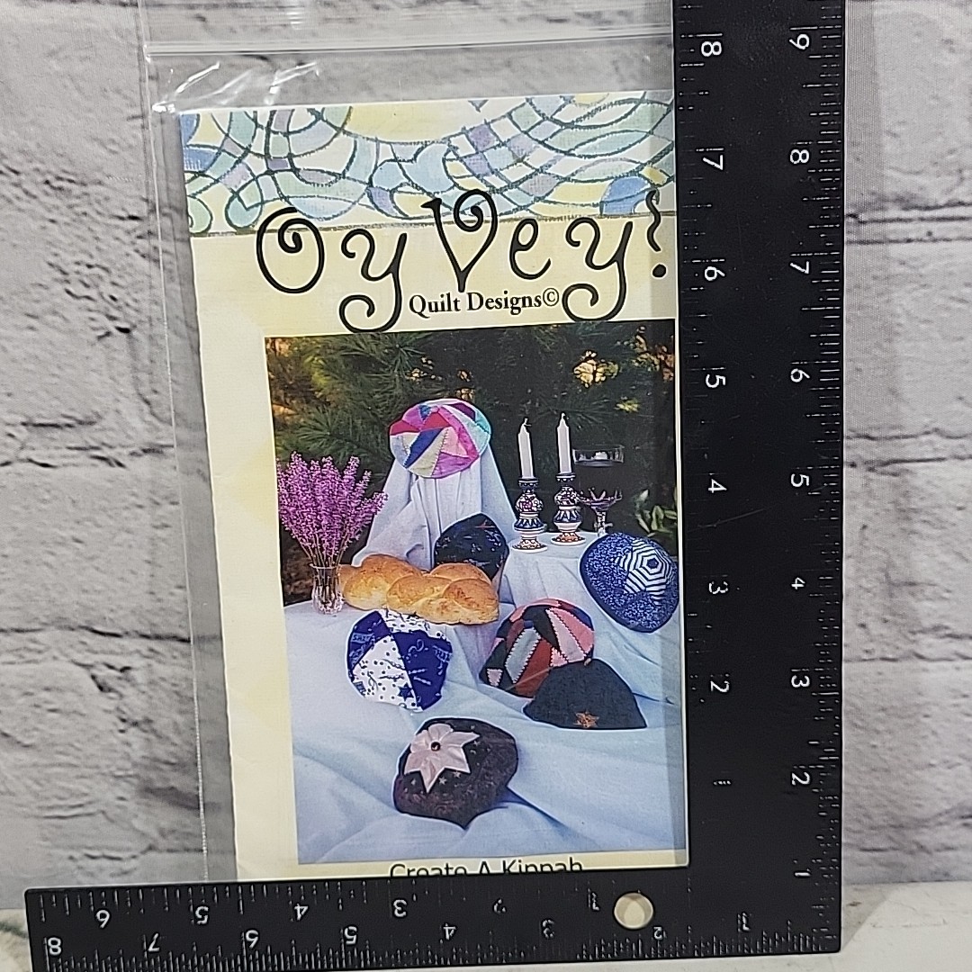 Oy Vey Quilt Designs Create a Kippah Pattern NEW
