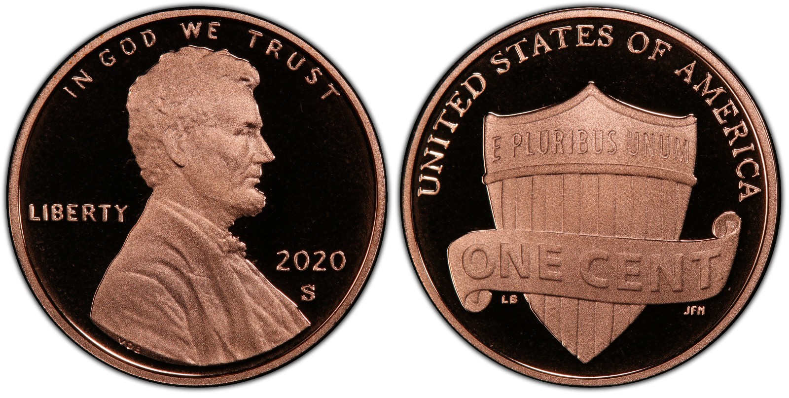2020 S Union Cent Deep Cameo Gem Proof