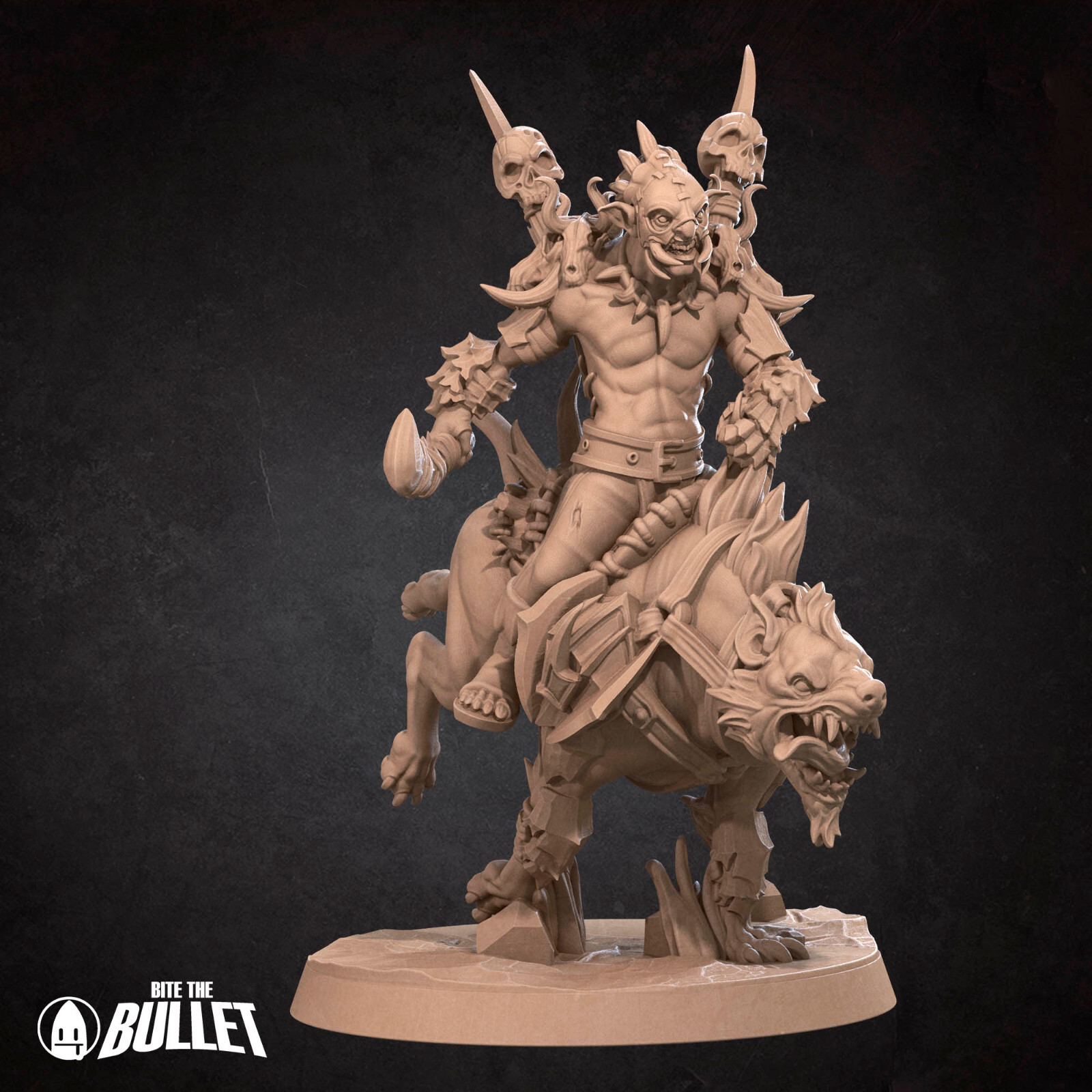 Warg Rider C - Monster  - Bite the Bullet - Dungeons and Dragons