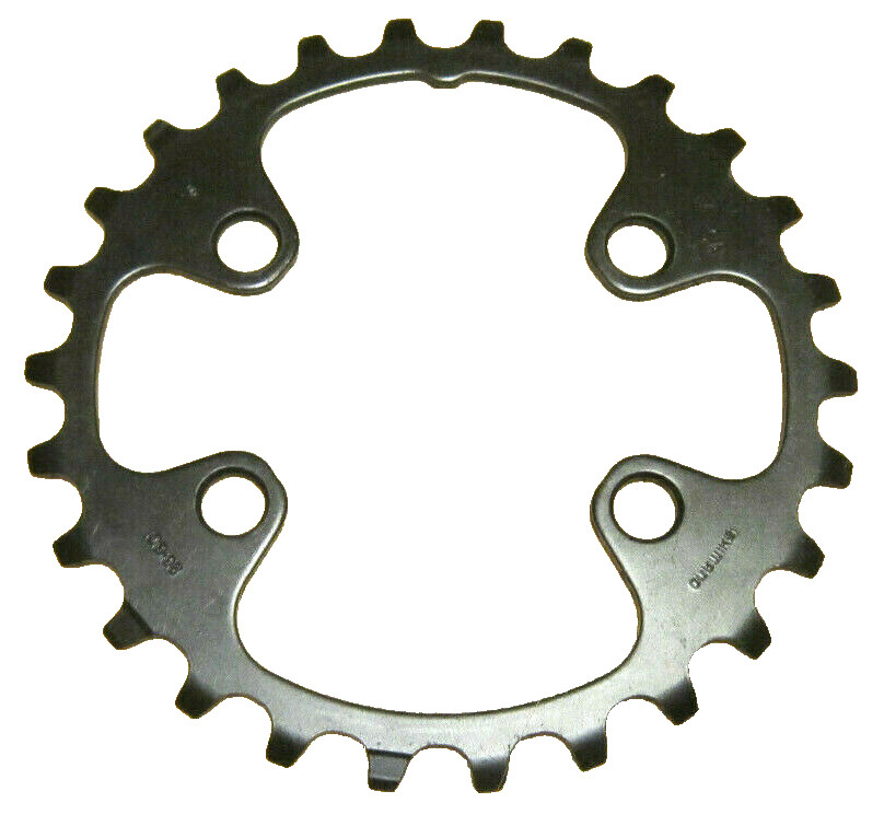 SHIMANO 26T Chainring Black 11 speed 1 SA crank offset bolts
