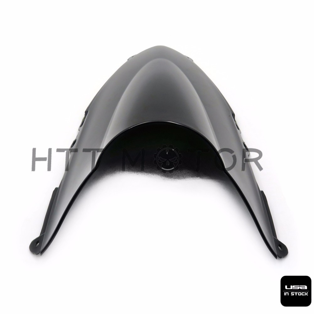 Smoke Black Double Bubble Windscreen Windshield for Ducati 899 1199 Panigale