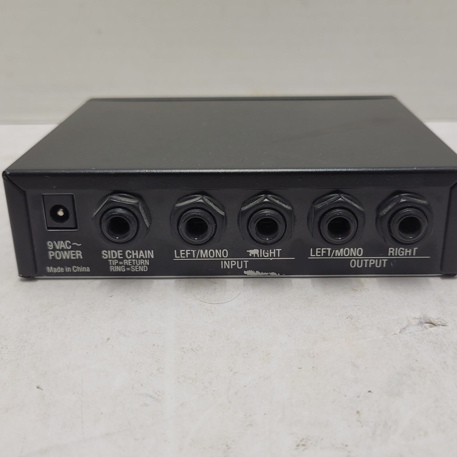 Alesis NanoCompressor Dynamics Processor No Power Cord UNTESTED