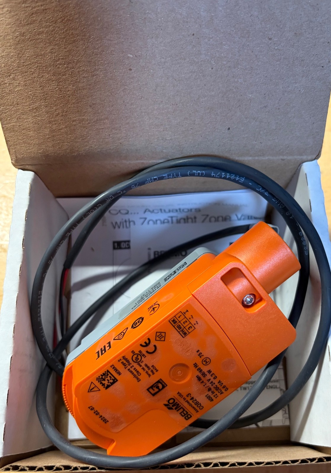 Belimo CQB24-3 Actuator New In Box
