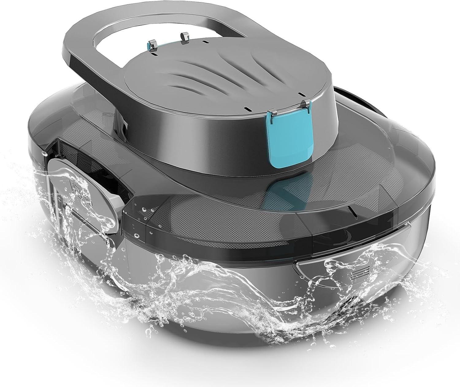 Cordless Robotic Pool Cleaner, 130-Min Runtime, Cleans Up to 1,292 Sq Ft