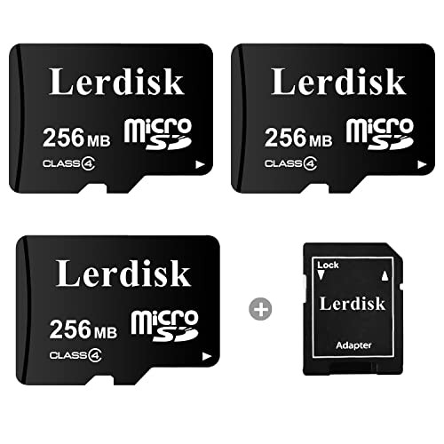 Factory Wholesale 3-Pack Micro SD Card 256MB Class 4 in Bulk Small Capacity Prod