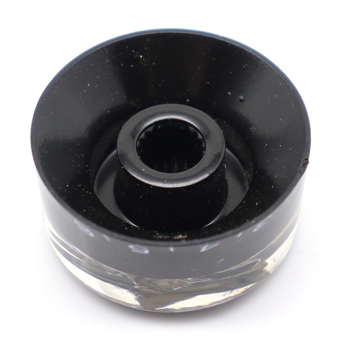 4Pcs Acrylic Guitar Knobs Black Inlaid Abalone Star Volume Tone Control Knobs