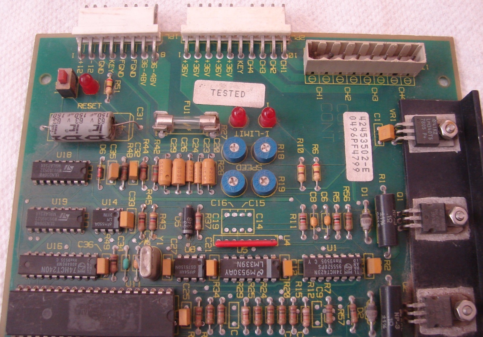 42453502-3 Control Board 42453401 Rev A