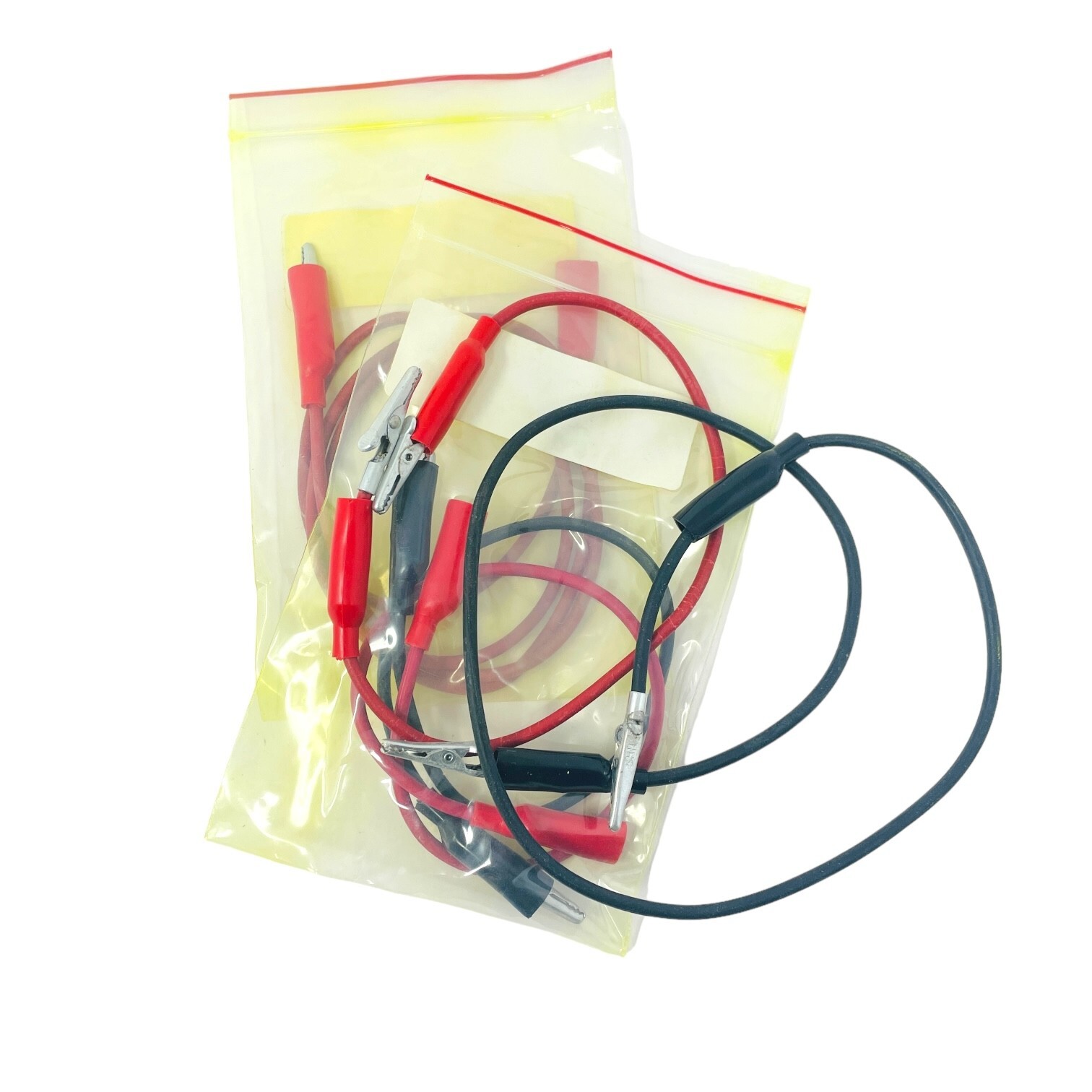 5 pcs Alligator Probe Test Lead Clip Probe Cable for Multimeter