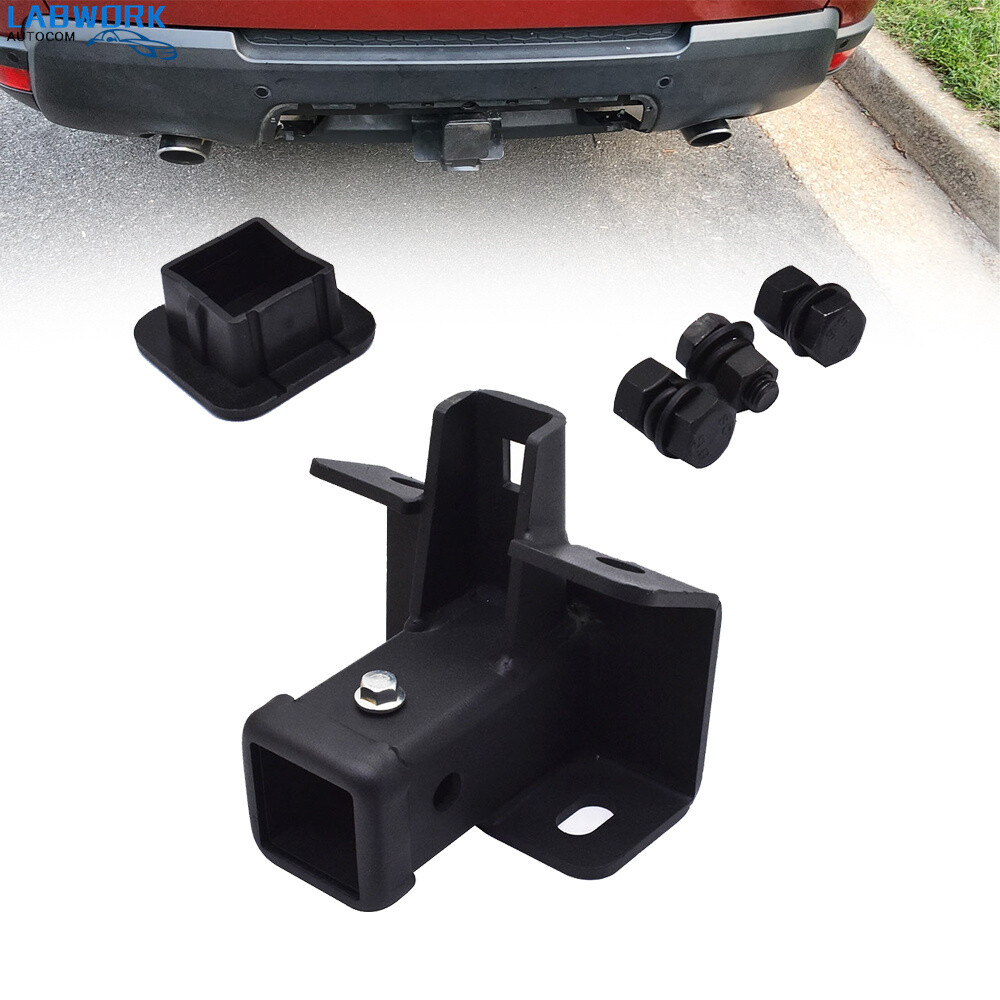 For Land Rover LR3 LR4 Range Rover Sport Tow Towing Trailer Hitch Receiver Black
