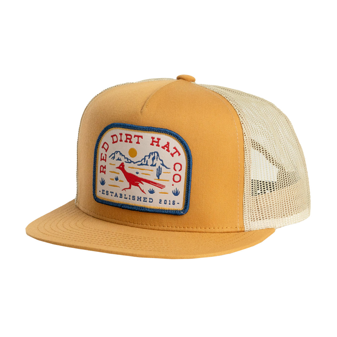 Red Dirt Speedy 2 Western Graphic Vegas Gold Trucker Cap RDHC-504