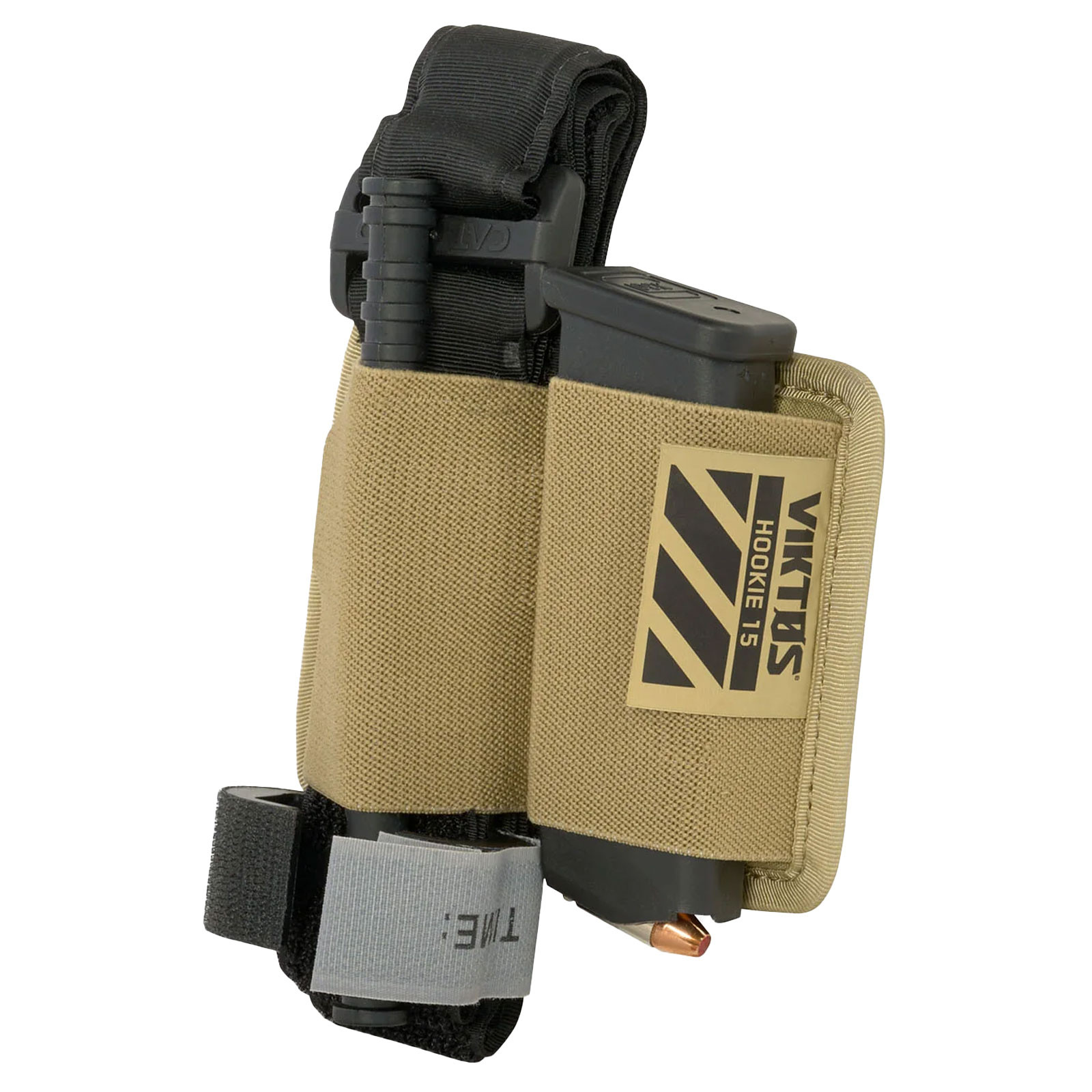 VIKTOS Hookie 15 Dual Pistol Mag Holder - Tactical Hook & Loop Mag Pouch, Colors