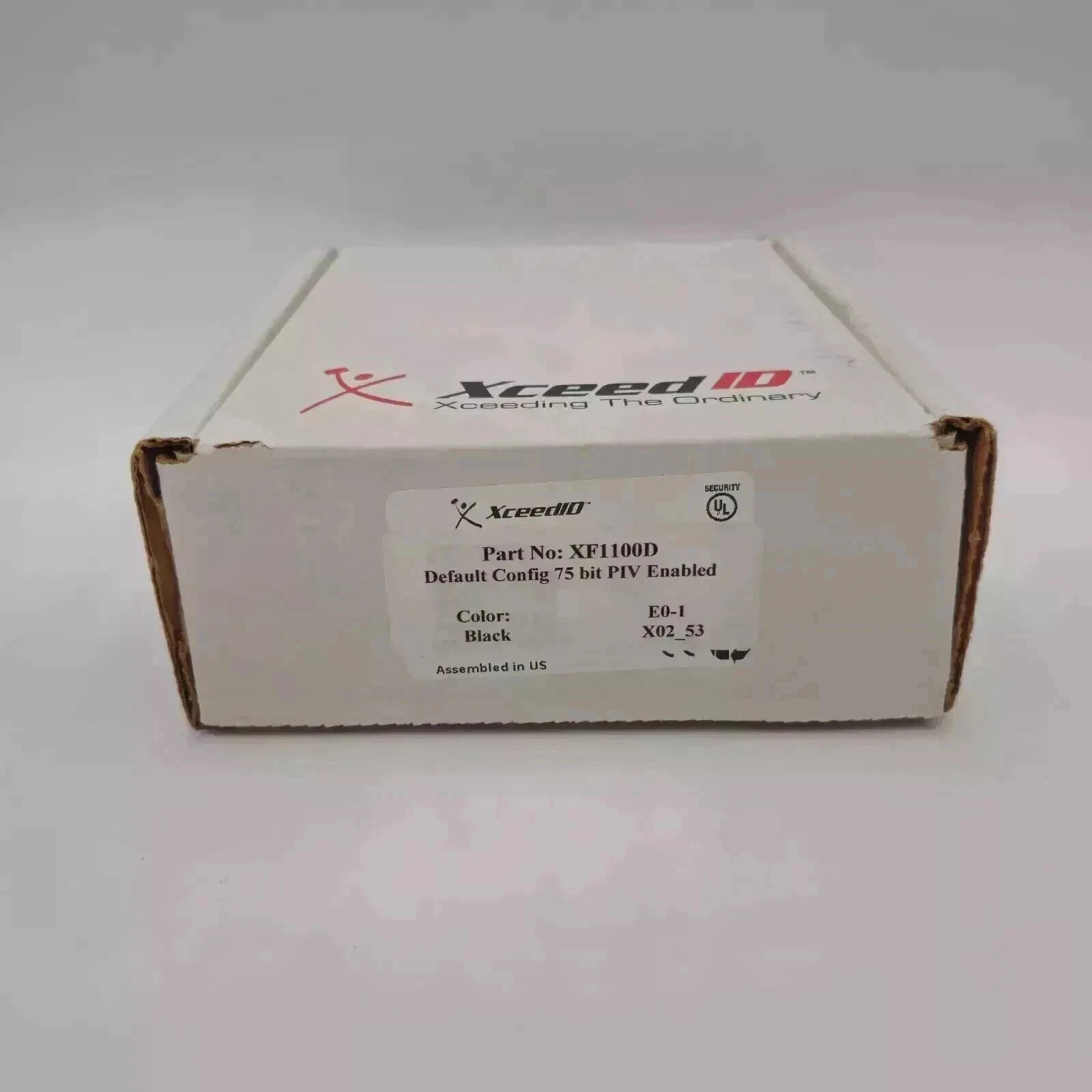 XceedID XF1100D DEFAULT CONFIG 75 bit PIV enabled