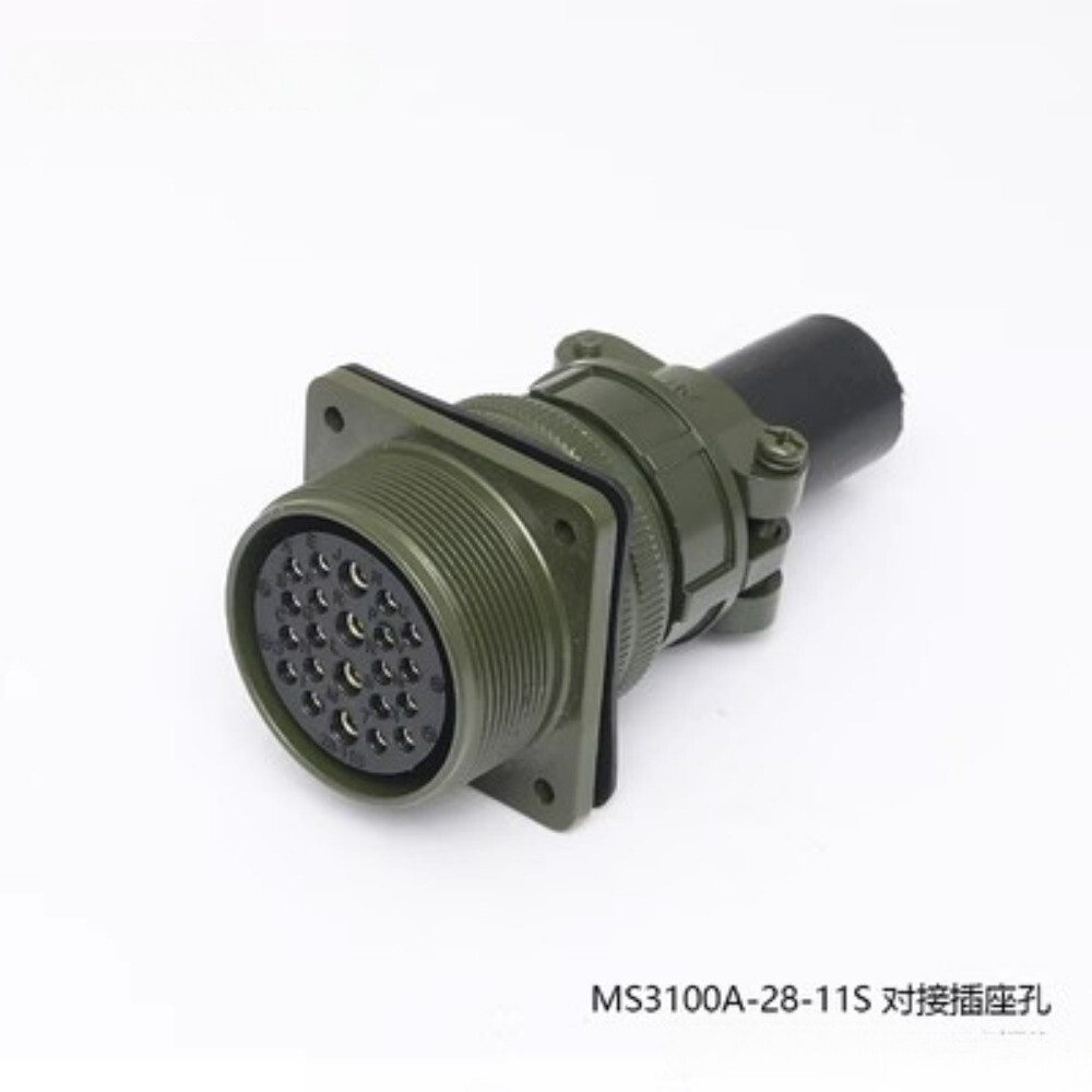 1pcs 22pin Aviation Plug Connector for MS3100A-28-11S MS3100A-28-11P