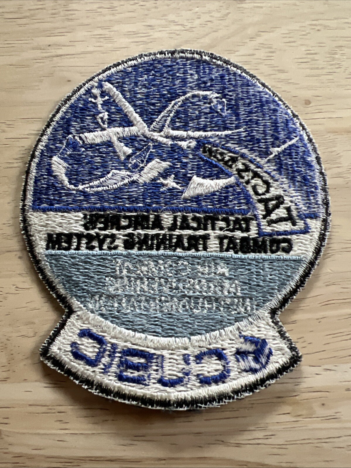 MILITARY PATCH TACTICAL AIRCREW COMBAT TRAINING SYSTEM AIR MANUEVERING CUBIC