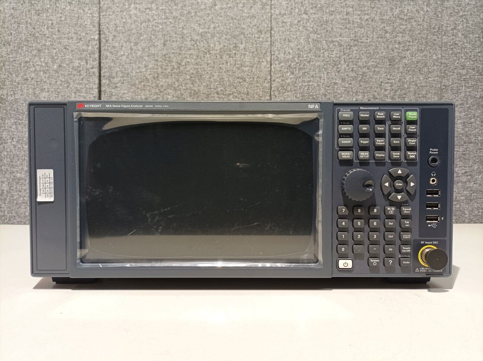 NEW Keysight N8974B, NFA Noise Figure Analyzer, 10MHz - 7GHz #