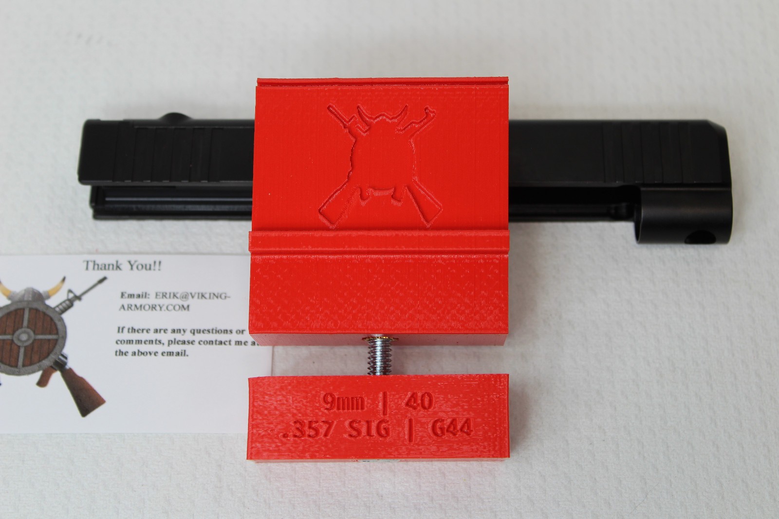 Glock 19 | 17 | 22 Slide Vise Block - 3D Printed (Read Description)