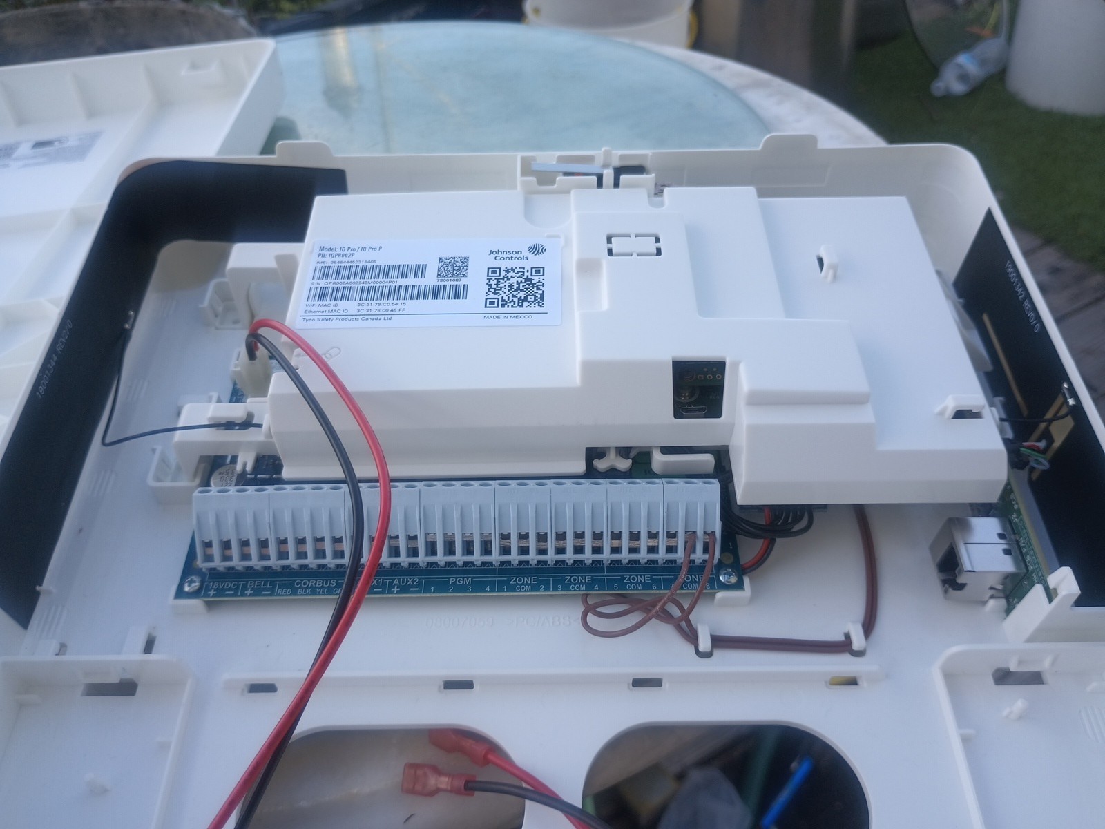 Johnson Controls IQ Pro P IQPRO02P Security Panel Box