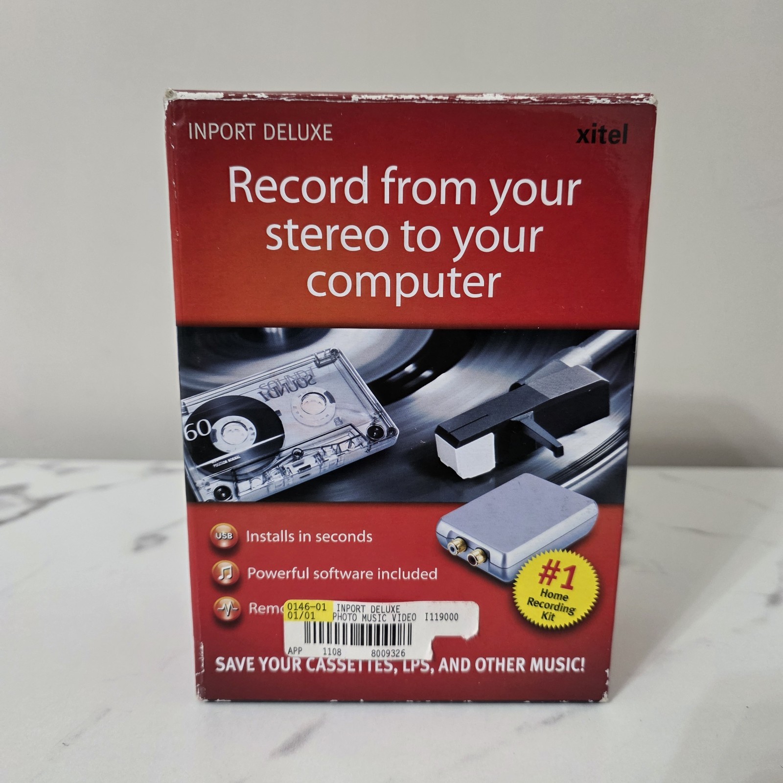 Record From Your Stereo To Your Computer Inport Deluxe Audio Recording Kit