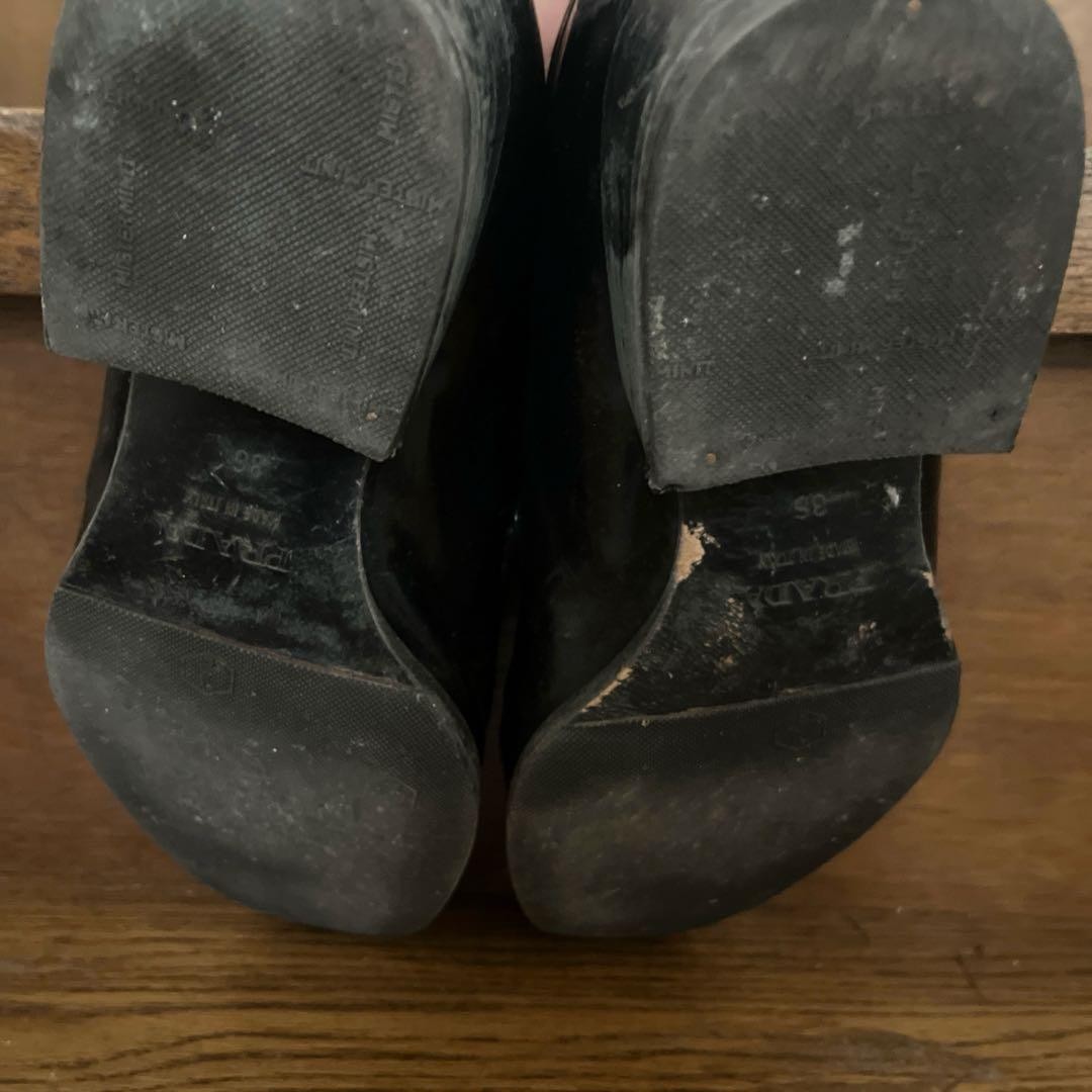 Prada Loafers Black Women's Size EU36/US6