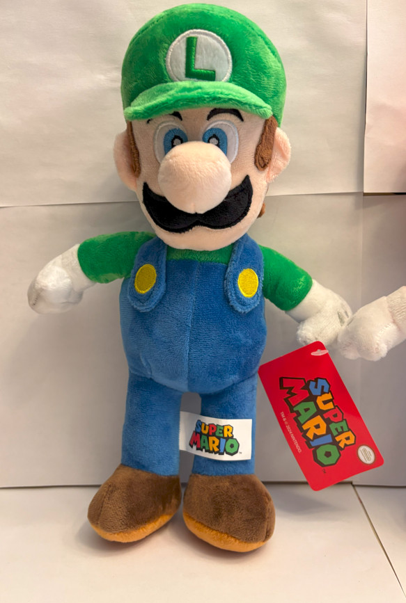 Super Mario and Luigi Plush Toy - 12 inches