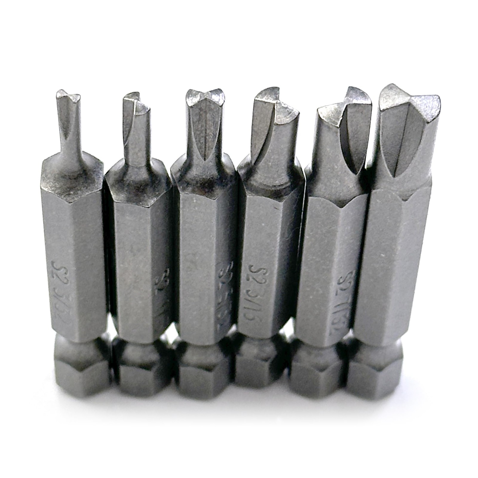 Type G Clutch Bits Set, 6 Sizes One Size