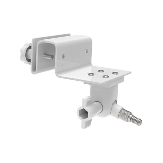 Gutter Mount for Ring, Blink, Eufy, and Arlo Outdoor Security Cameras, White