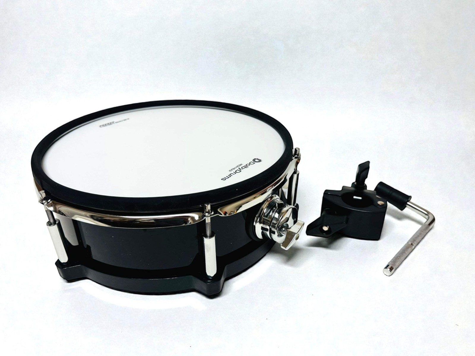 Dolby 12” Electronic Black TOM or SNARE w 6 Triggers for Roland Alesis Drum HX