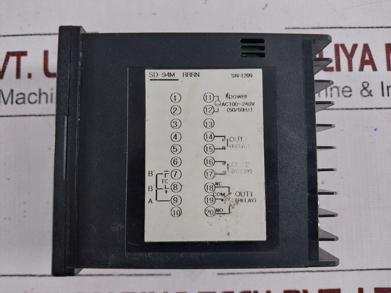 Samwon eng sd-94m temperature & huminity controller sd-94m rrrn
