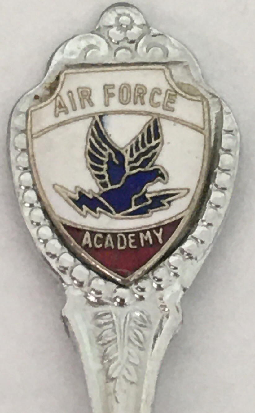 Vintage Souvenir Spoon US Collectible Air Force Academy