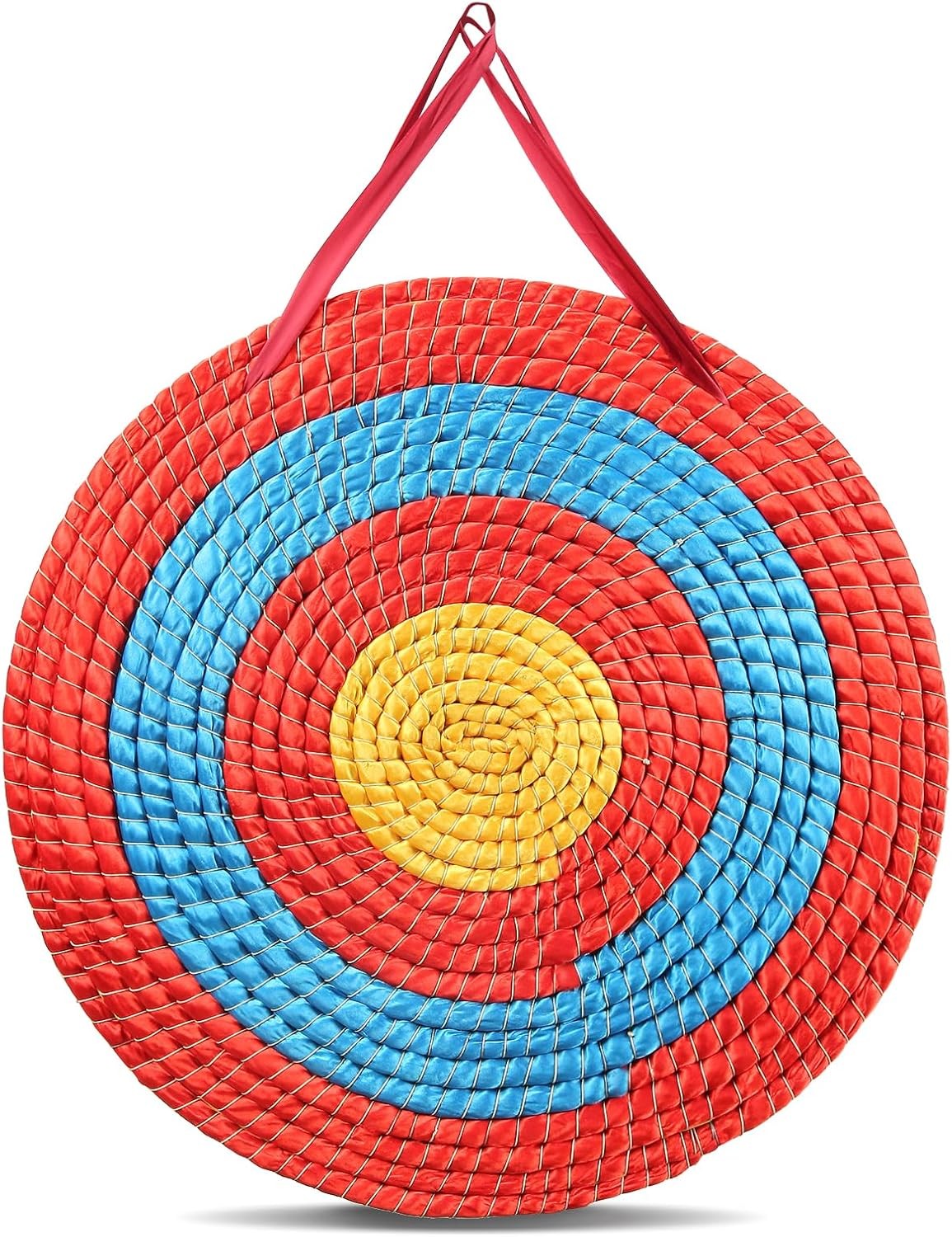 Straw Archery Targets, 20" round Archery Target for Backyard, Traditional Solid