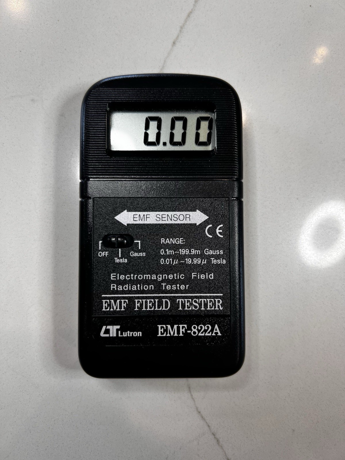 LT Lutron EMF-822A EMF Field Tester Handheld Tested And Fully Functional